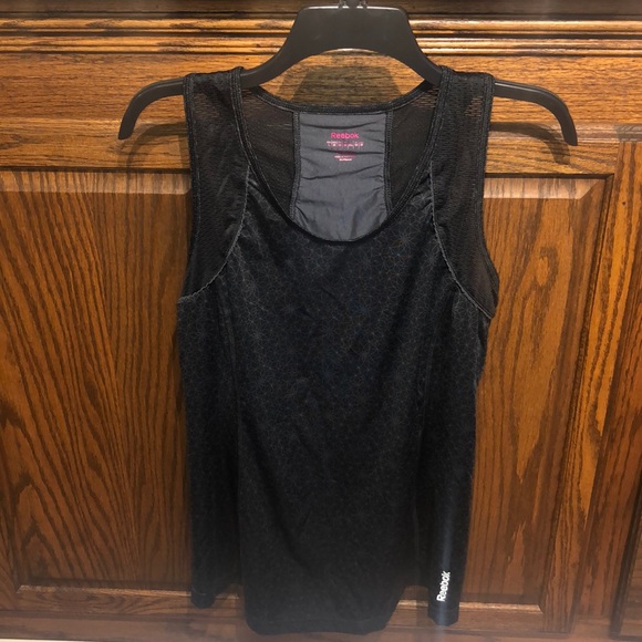 Reebok Tops - Reebok Play Dry Black/Gray tank top